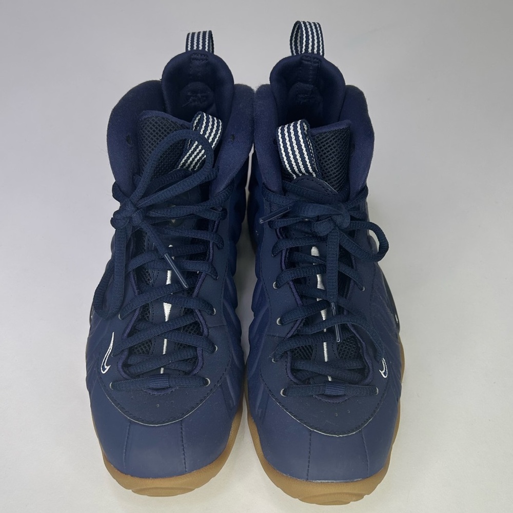 NIKE Air Foamposite One Navy Blue Gum Style #644791-405 Size 5Y Shoes Sneakers